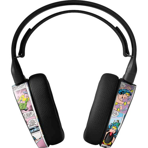DC Comics Wonder Woman Comic Blast SteelSeries Arctis 3 Skin